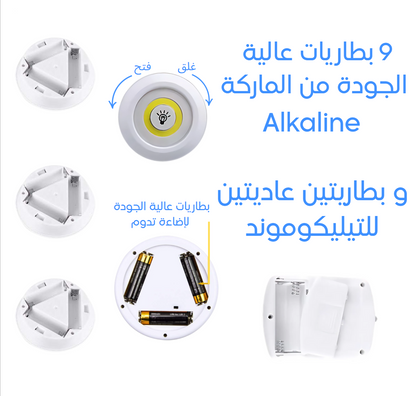ديكور غرف الأطفال المضيء